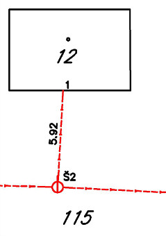 Geodetického zaměření přípojky Geodetického zaměření přípojky